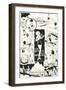 Twenties' Hawaiian Cartoons-null-Framed Art Print