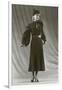 Twenties Mannequin with Mutton Sleeves-null-Framed Art Print