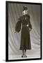 Twenties Mannequin with Mutton Sleeves-null-Framed Art Print