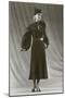 Twenties Mannequin with Mutton Sleeves-null-Mounted Art Print