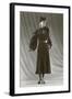 Twenties Mannequin with Mutton Sleeves-null-Framed Art Print