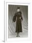 Twenties Mannequin with Mutton Sleeves-null-Framed Art Print