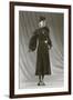 Twenties Mannequin with Mutton Sleeves-null-Framed Art Print