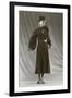 Twenties Mannequin with Mutton Sleeves-null-Framed Art Print