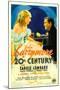 Twentieth Century (Aka 20th Century), Carole Lombard, John Barrymore on Midget Window Card, 1934-null-Mounted Art Print