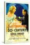 Twentieth Century (Aka 20th Century), Carole Lombard, John Barrymore on Midget Window Card, 1934-null-Stretched Canvas