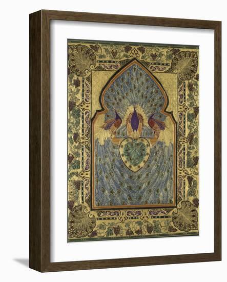 Twentieth Century English Binding by Stanley Bray-Francis Sangorski-Framed Giclee Print