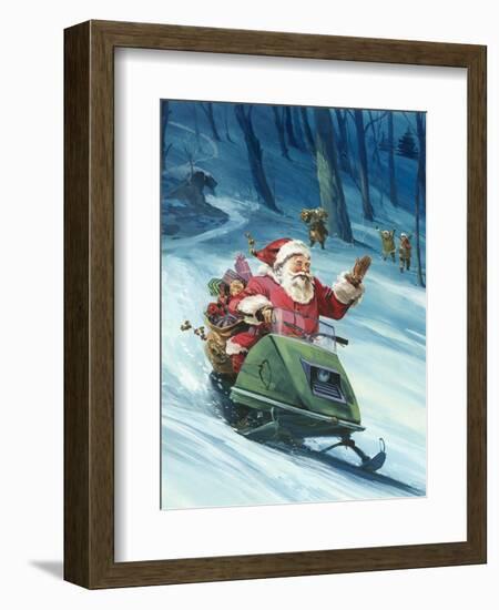 Twentieth Century Santa-null-Framed Giclee Print