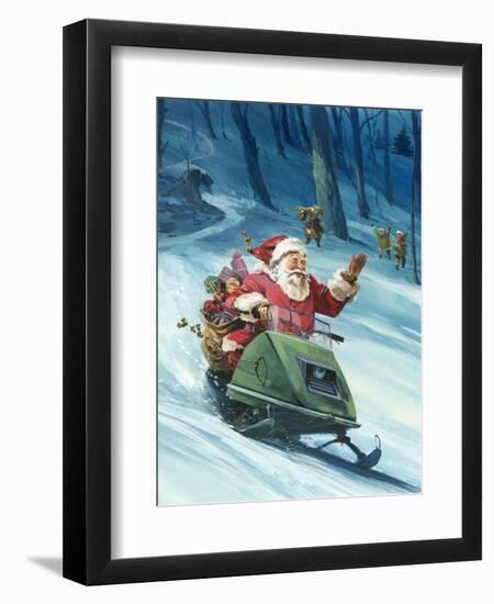 Twentieth Century Santa-null-Framed Giclee Print