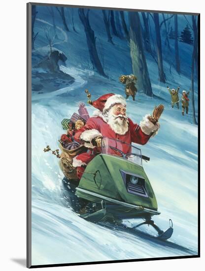 Twentieth Century Santa-null-Mounted Giclee Print