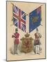 Twenty-First, or Royal North British Fusiliers-English School-Mounted Giclee Print