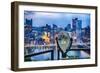 Twenty-Five Cents View of Pittsburgh-George Oze-Framed Photographic Print