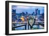 Twenty-Five Cents View of Pittsburgh-George Oze-Framed Photographic Print