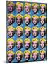 Twenty-Five Colored Marilyns, 1962-Andy Warhol-Mounted Art Print