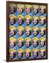 Twenty-Five Colored Marilyns, c.1962-Andy Warhol-Framed Giclee Print