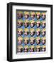 Twenty-Five Colored Marilyns, c.1962-Andy Warhol-Framed Giclee Print