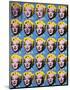 Twenty-Five Colored Marilyns, c.1962-Andy Warhol-Mounted Giclee Print