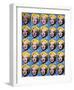 Twenty-Five Colored Marilyns, c.1962-Andy Warhol-Framed Giclee Print