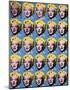 Twenty-Five Colored Marilyns, c.1962-Andy Warhol-Mounted Giclee Print