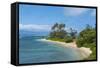 Twenty Mile Beach, Island of Molokai, Hawaii, United States of America, Pacific-Michael Runkel-Framed Stretched Canvas