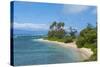 Twenty Mile Beach, Island of Molokai, Hawaii, United States of America, Pacific-Michael Runkel-Stretched Canvas