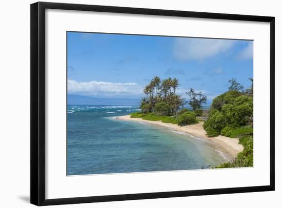 Twenty Mile Beach, Island of Molokai, Hawaii, United States of America, Pacific-Michael Runkel-Framed Photographic Print