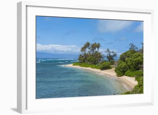 Twenty Mile Beach, Island of Molokai, Hawaii, United States of America, Pacific-Michael Runkel-Framed Photographic Print