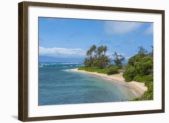 Twenty Mile Beach, Island of Molokai, Hawaii, United States of America, Pacific-Michael Runkel-Framed Photographic Print