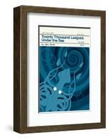 Twenty Thousand Leagues Under the Sea-null-Framed Giclee Print