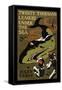 Twenty Thousand Leagues under the Sea-Jules Verne-Framed Stretched Canvas