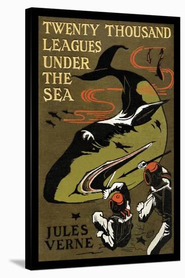 Twenty Thousand Leagues under the Sea-Jules Verne-Stretched Canvas