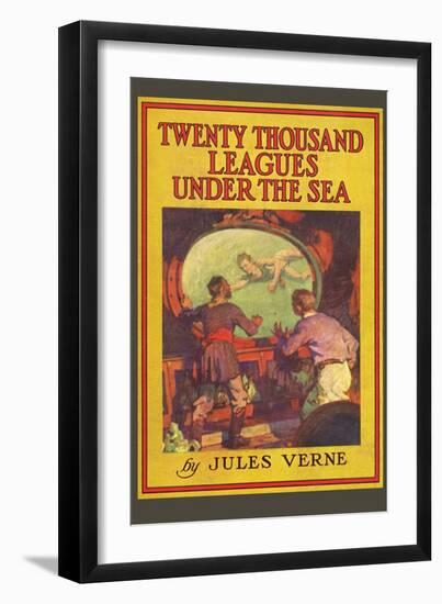 Twenty Thousand Leagues under the Sea-null-Framed Art Print