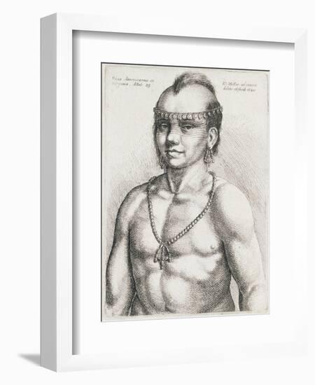 Twenty Three Year Old Indian from Virginia-null-Framed Giclee Print