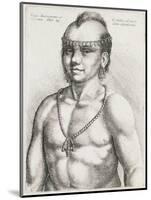 Twenty Three Year Old Indian from Virginia-null-Mounted Giclee Print