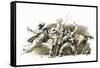 Twenty Years After: the Capture of D'Artagnan-John Millar Watt-Framed Stretched Canvas