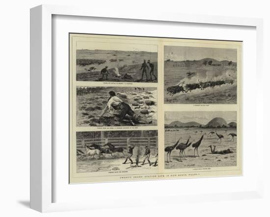 Twenty Years' Station Life in New South Wales, I-null-Framed Giclee Print