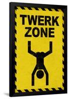 Twerk Zone-null-Framed Poster