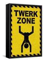 Twerk Zone-null-Framed Stretched Canvas