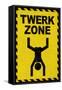 Twerk Zone-null-Framed Stretched Canvas