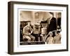 Twice Two, Stan Laurel (Left, Front and Back), Oliver Hardy (Right, Front and Back), 1933-null-Framed Art Print