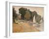 'Twickenham', c1808-John Sell Cotman-Framed Giclee Print