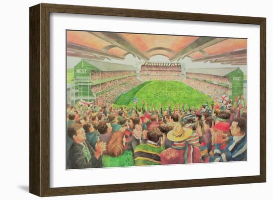 Twickenham: the Pilkington Cup Final, 1992-Gareth Lloyd Ball-Framed Giclee Print