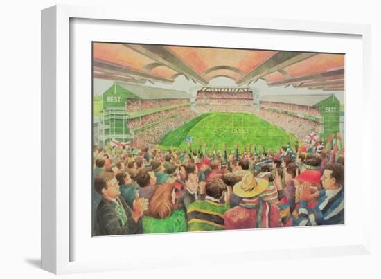 Twickenham: the Pilkington Cup Final, 1992-Gareth Lloyd Ball-Framed Giclee Print