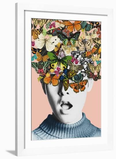 Twiggy Surprise-Frida Floral Studio-Framed Photographic Print