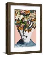 Twiggy Surprise-Frida Floral Studio-Framed Photographic Print