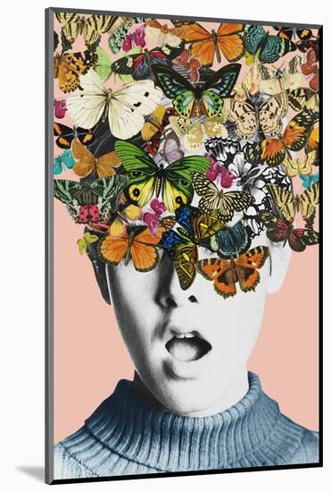 Twiggy Surprise-Frida Floral Studio-Mounted Photographic Print