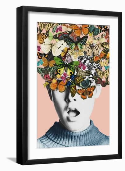 Twiggy Surprise-Frida Floral Studio-Framed Premium Photographic Print