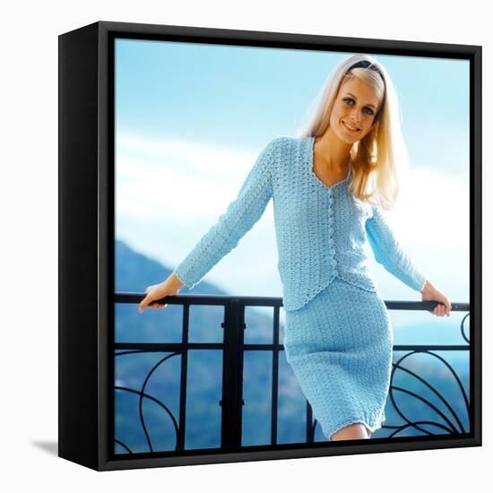 Twiggy-null-Framed Stretched Canvas