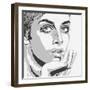 Twiggy-Emily Gray-Framed Giclee Print