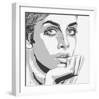 Twiggy-Emily Gray-Framed Giclee Print